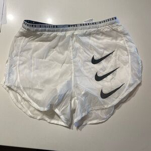 Nike transparent running athletic shorts